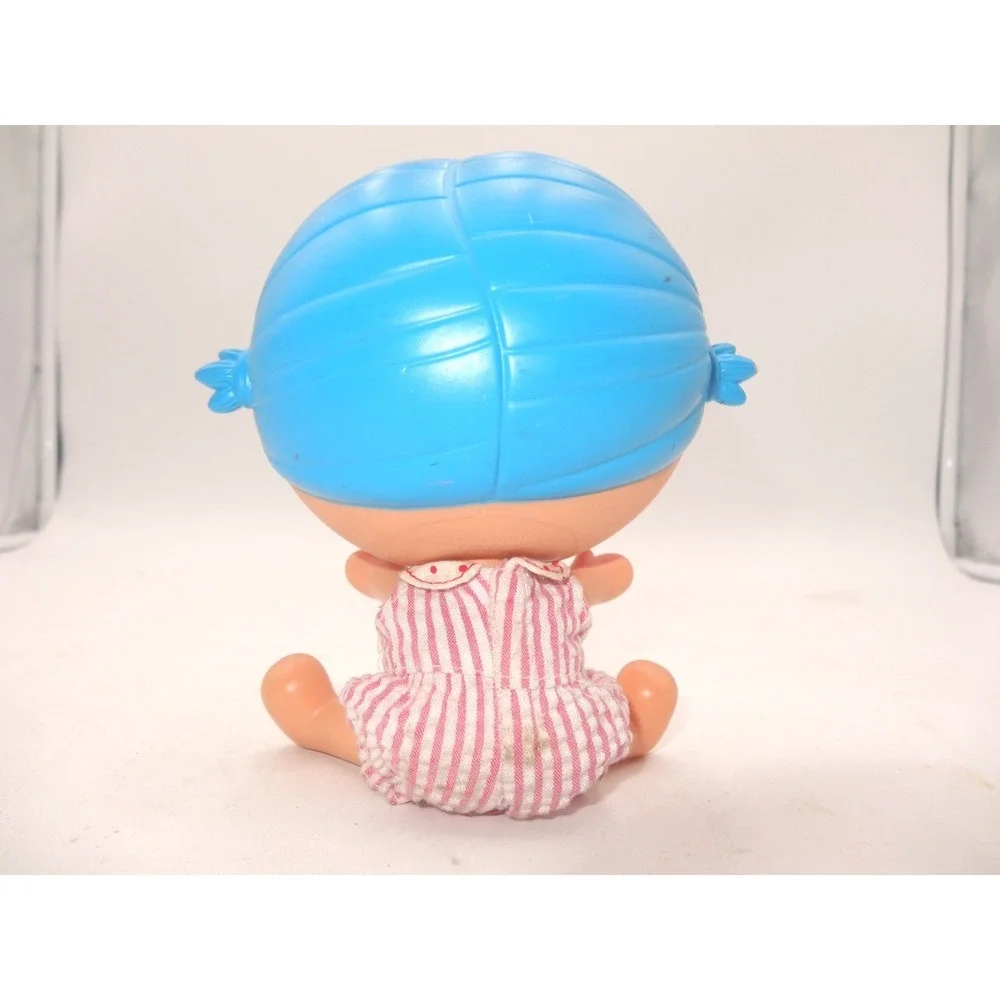 Lalaloopsy‎ Littles Patient Stumbles Bumps N Bruises Doll Blue Hair Pink Stripes